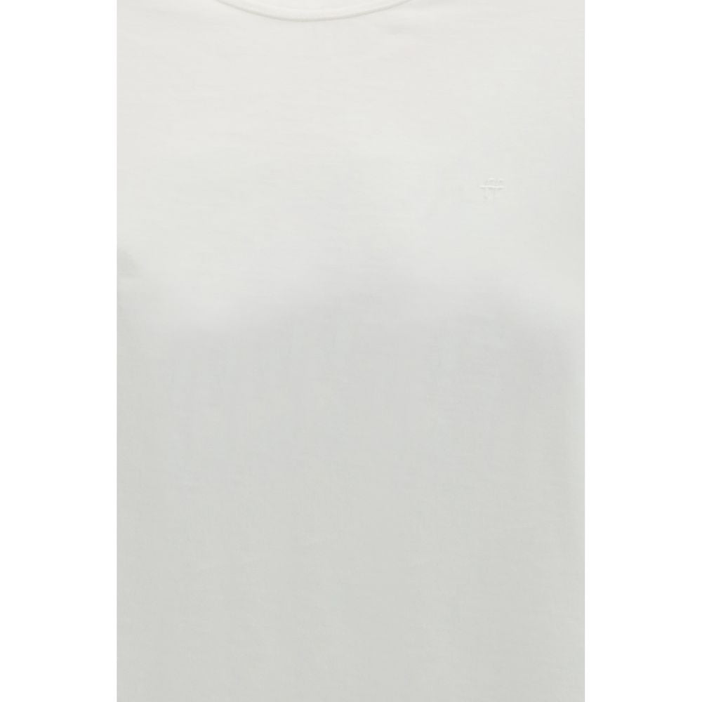 Forte_Forte White Cotton T-Shirt - Luxe Marca