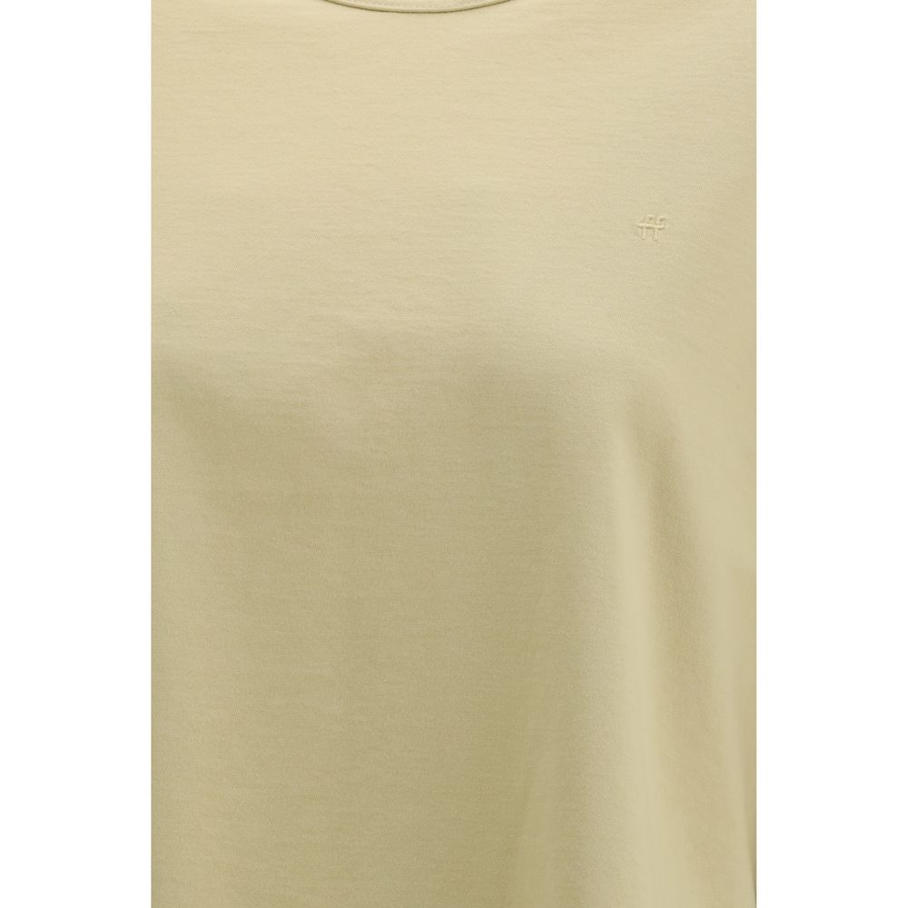 Forte_Forte Beige Cotton T-Shirt - Luxe Marca