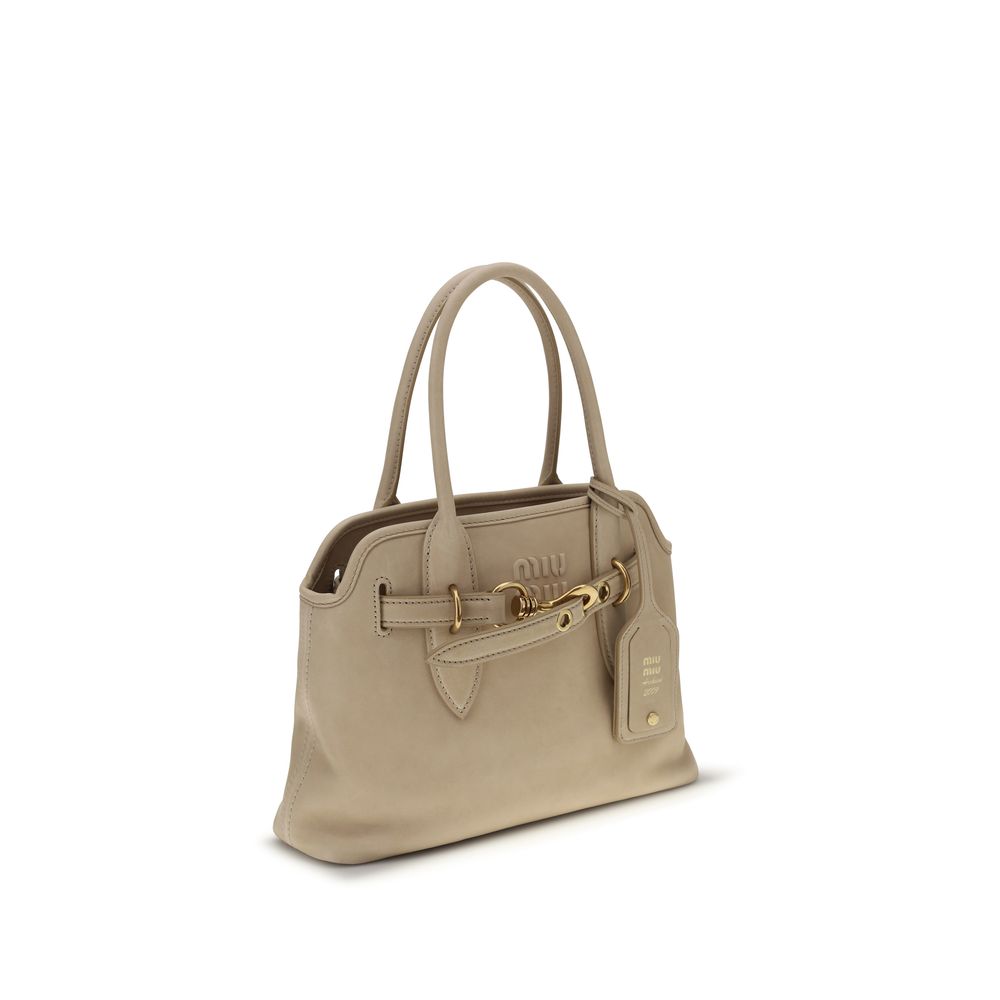 Miu Miu Beige Lamb Ovis Aries Aries Handbag - Luxe Marca