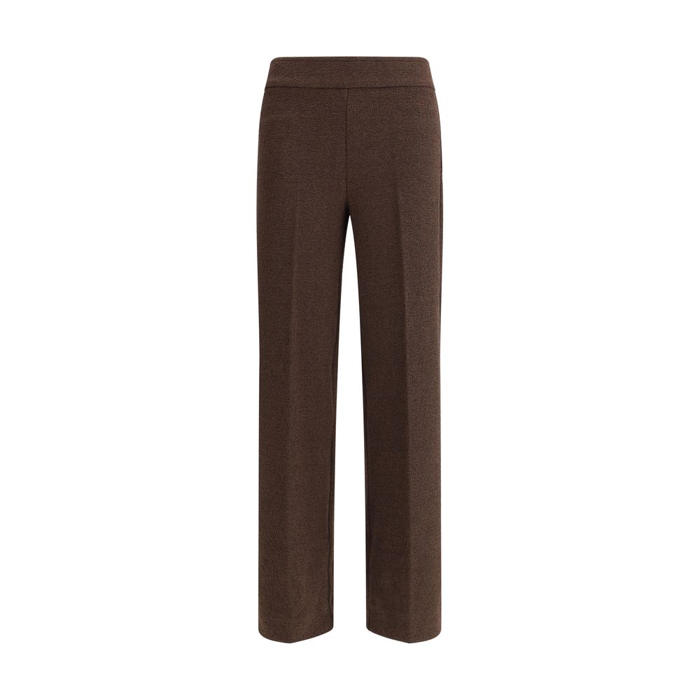 Avenue Montaigne Brown Polyester Casual Pants - Luxe Marca