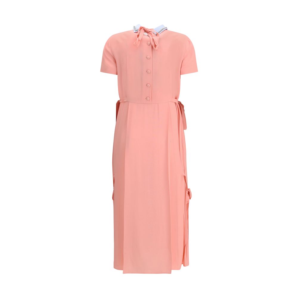 Prada Multicolor Viscose Casual Dress - Luxe Marca