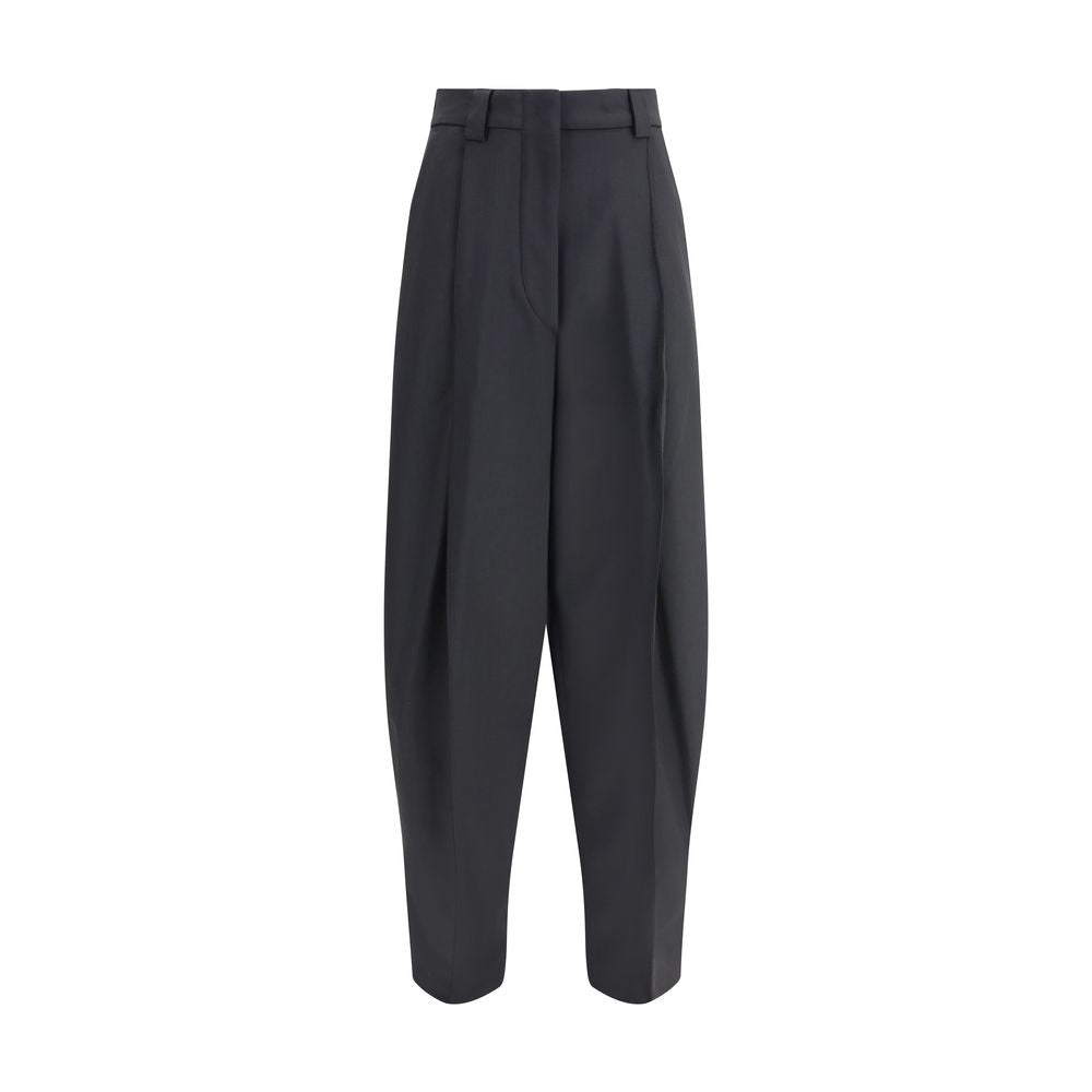 The Latest Black Polyester Casual Pants