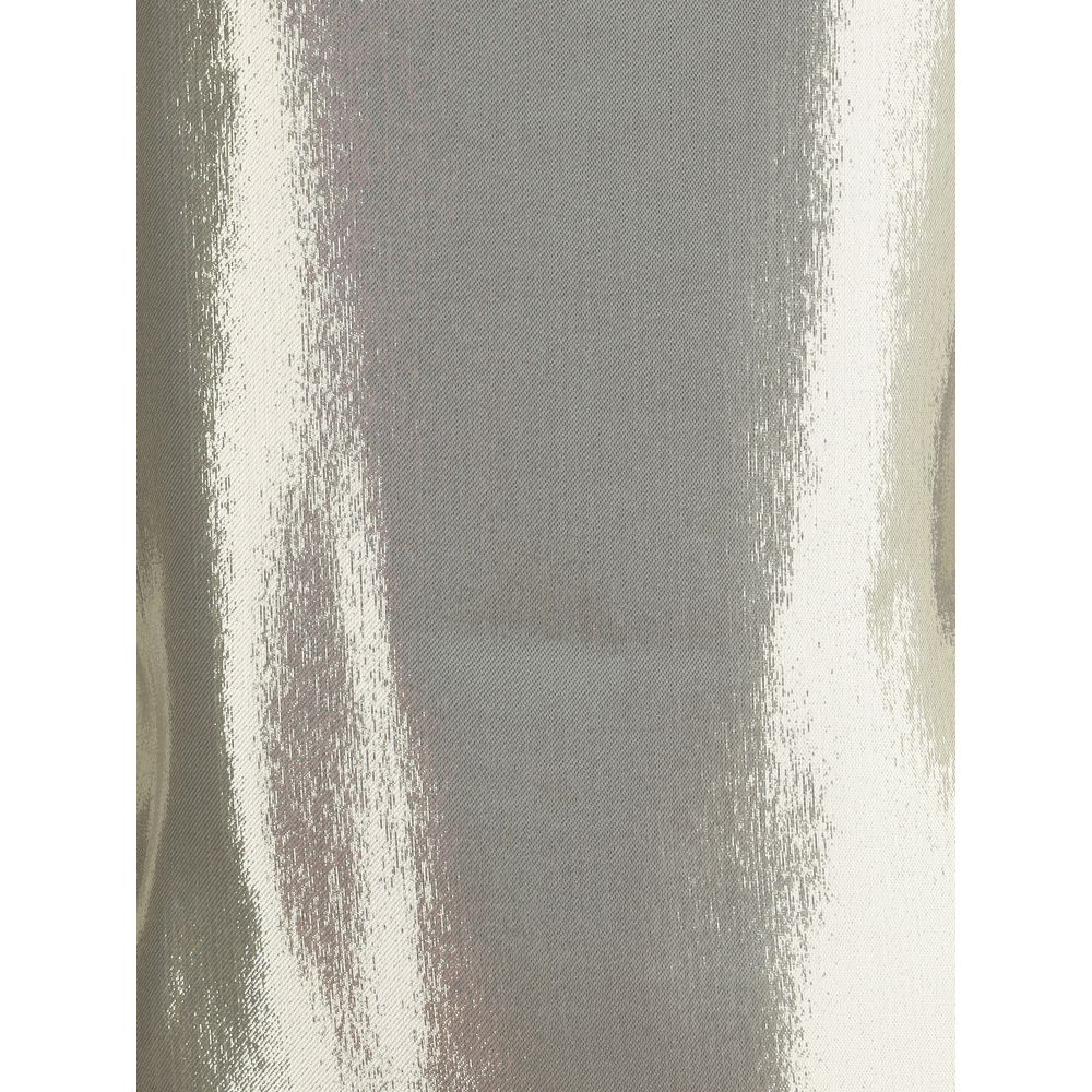 SA SU PHI Gold Silk Top - Luxe Marca