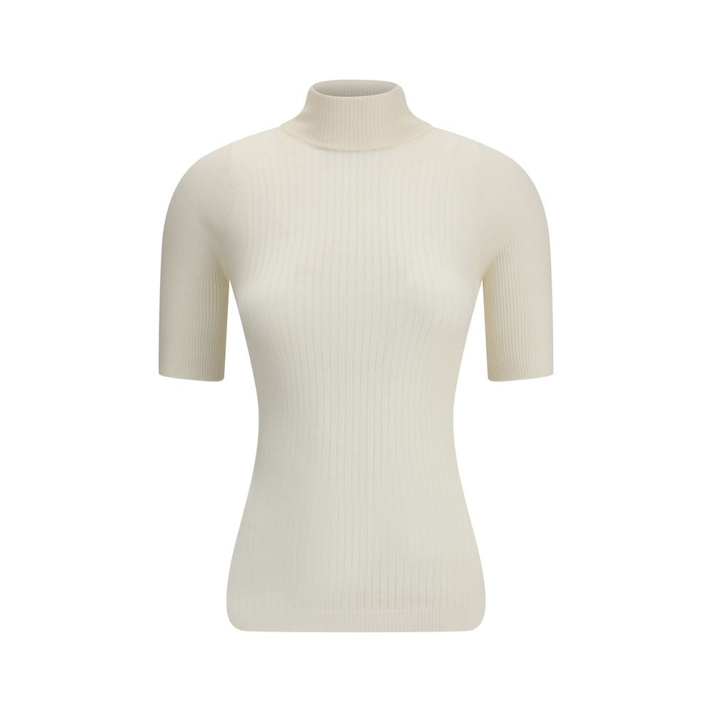 SA SU PHI Beige Cashmere Top - Luxe Marca