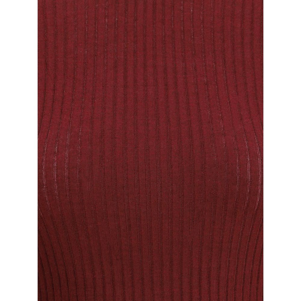 SA SU PHI Bordeaux Cashmere Top - Luxe Marca