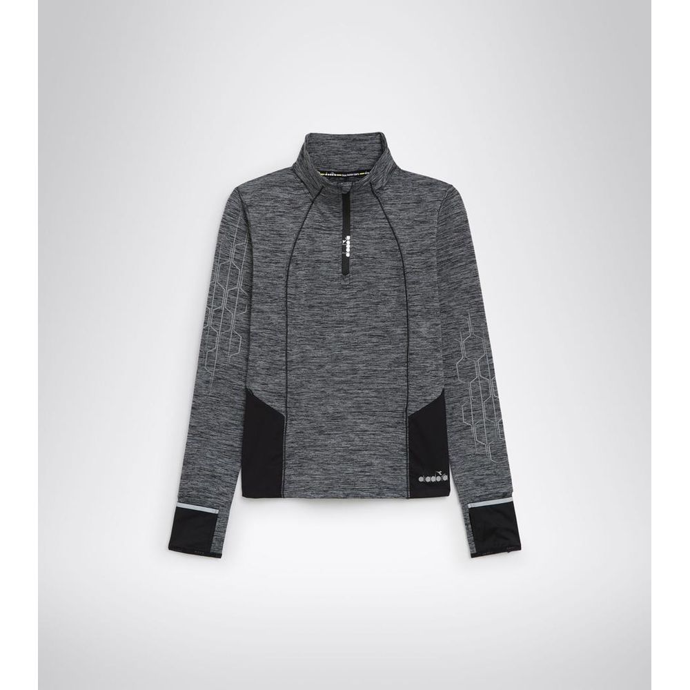 Diadora Black Polyester Sweatshirt