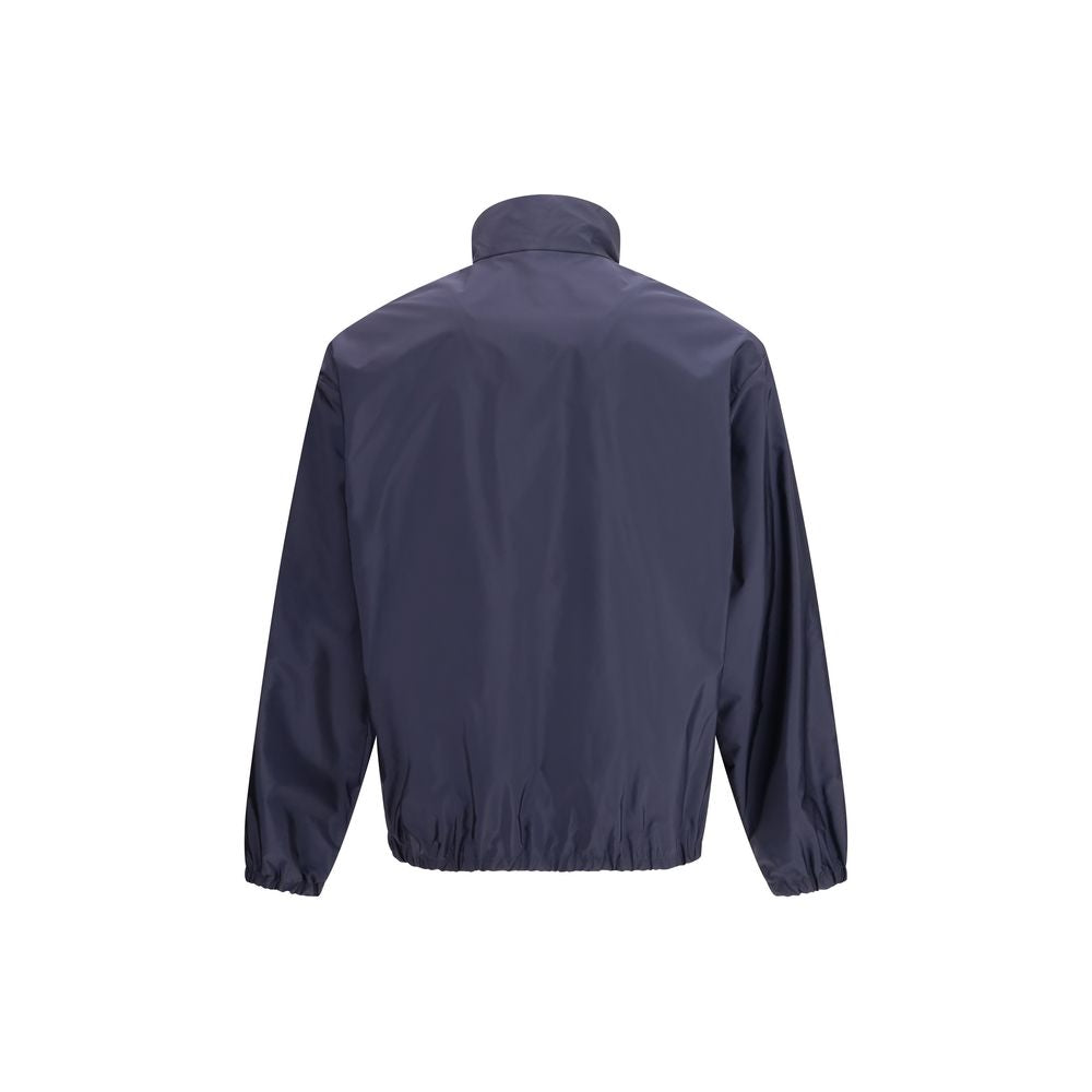 Prada Blue Recycled Polyamide Shell Jacket - Luxe Marca