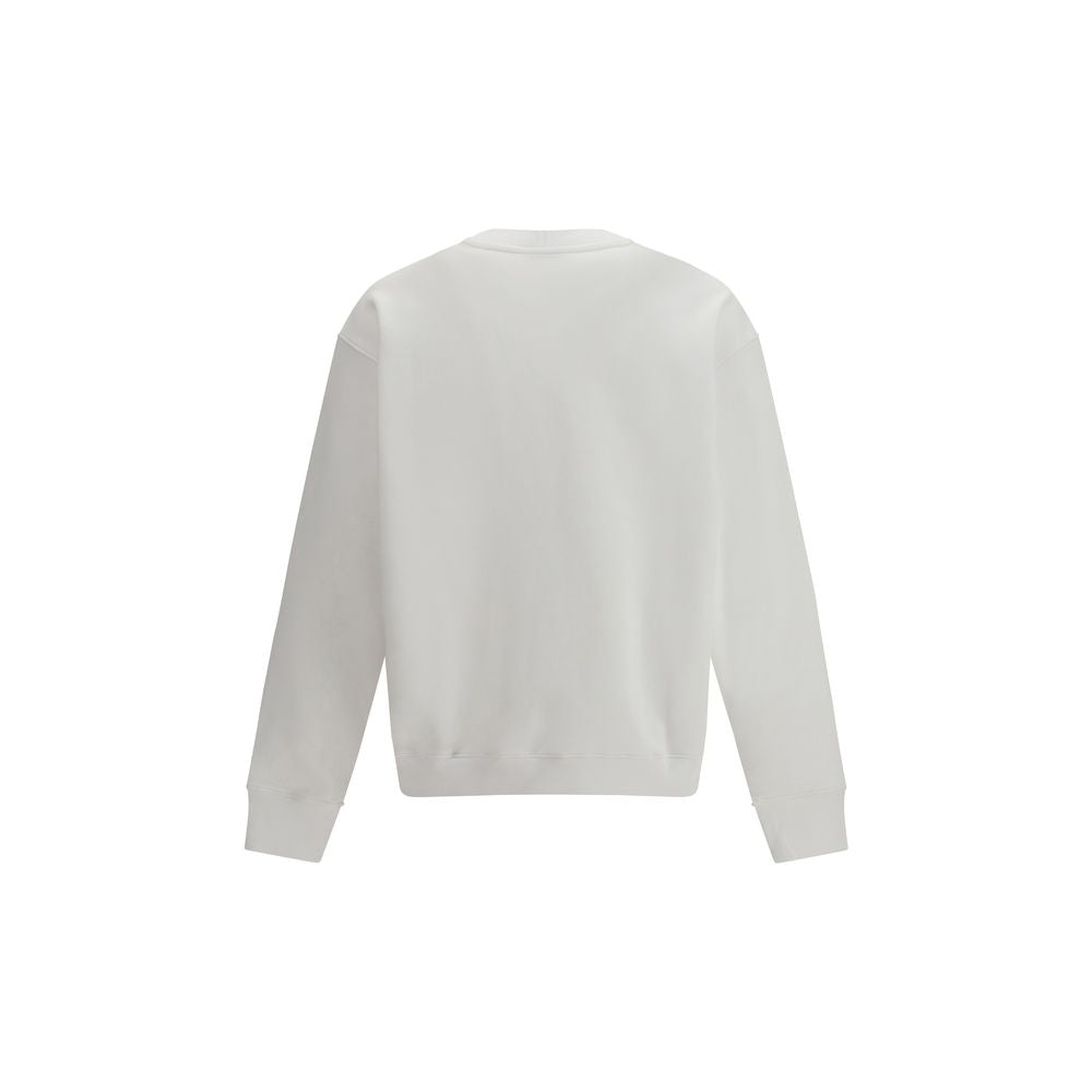 Moschino White Cotton Sweatshirt - Luxe Marca