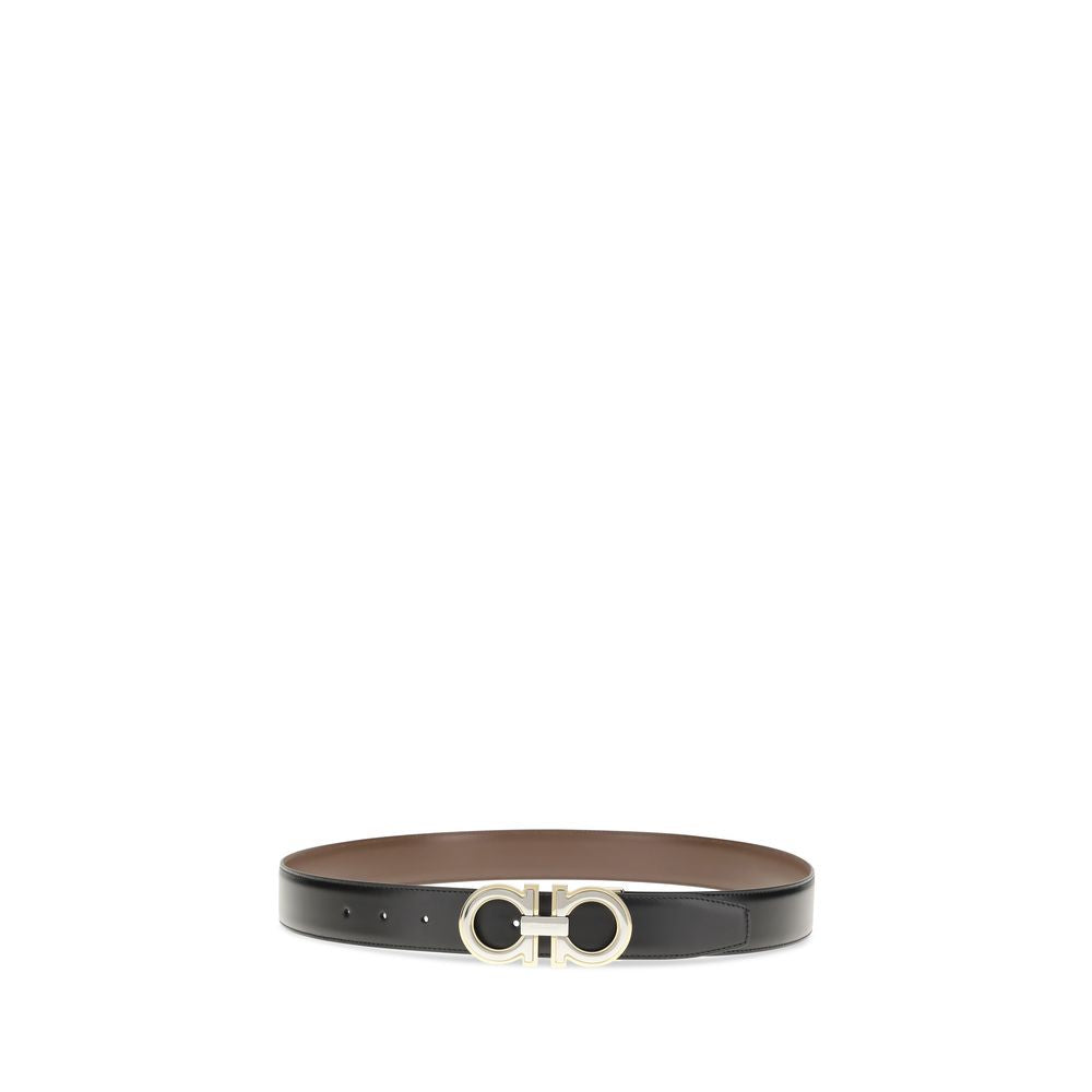 Ferragamo Multicolor Calf Leather Bos Taurus Regular Belt - Luxe Marca