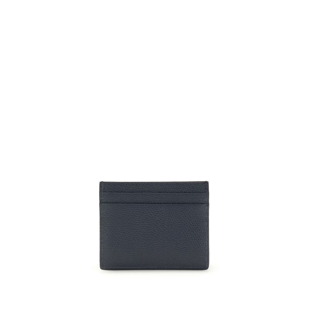 Valentino Garavani Blue Calf Leather Bos Taurus Wallet - Luxe Marca