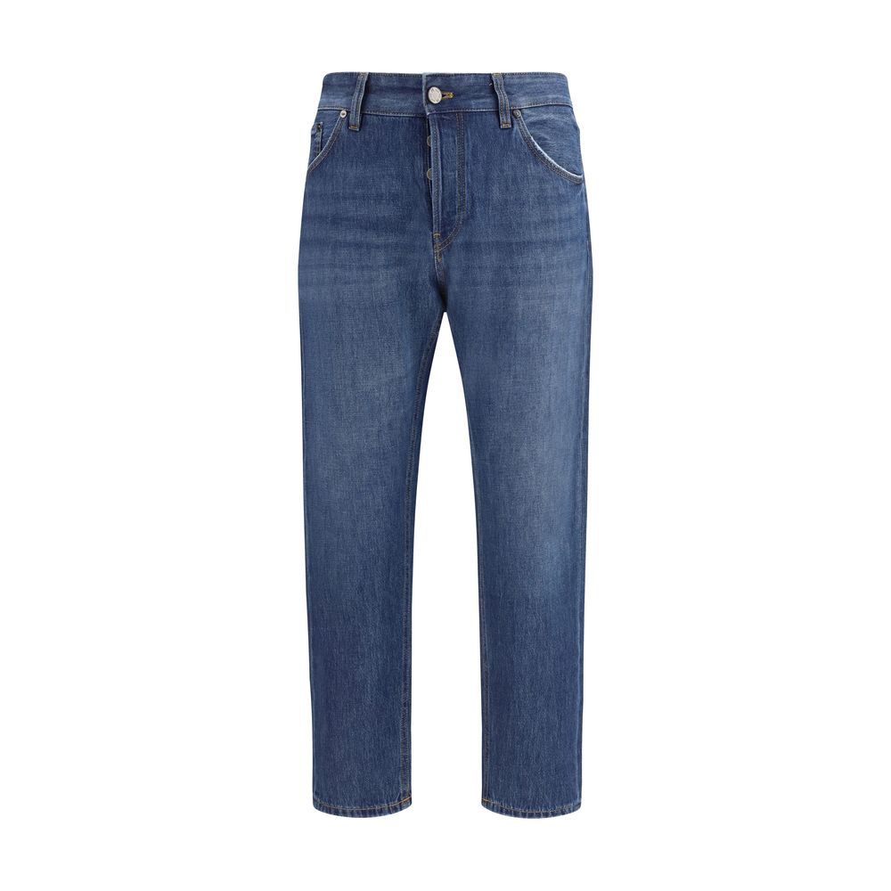 PT Torino Blue Cotton Jeans Denim - Luxe Marca