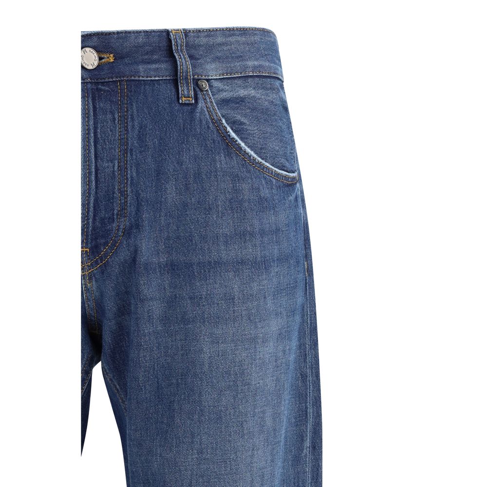PT Torino Blue Cotton Jeans Denim - Luxe Marca