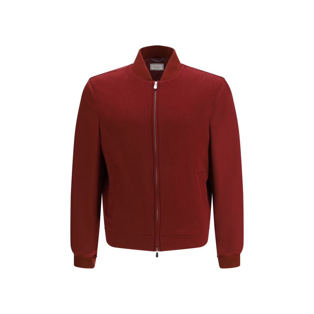 Brunello Cucinelli Multicolor Cashmere Bomber - Luxe Marca
