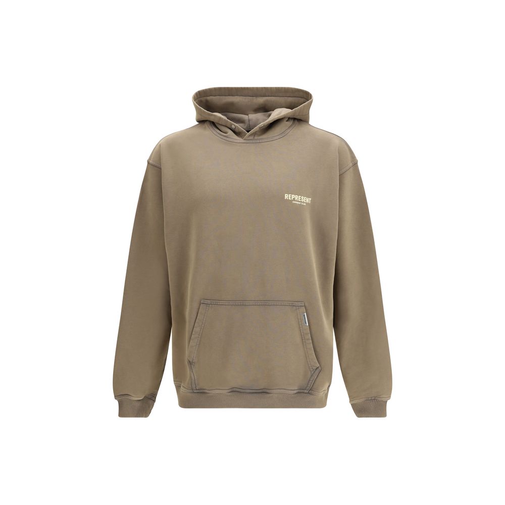 Represent Brown Cotton Sweatshirt - Luxe Marca