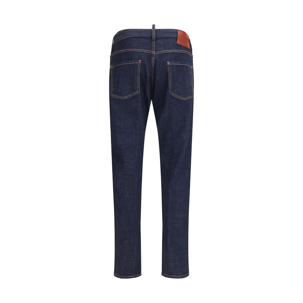 Dsquared² Blue Cotton Jeans Denim - Luxe Marca