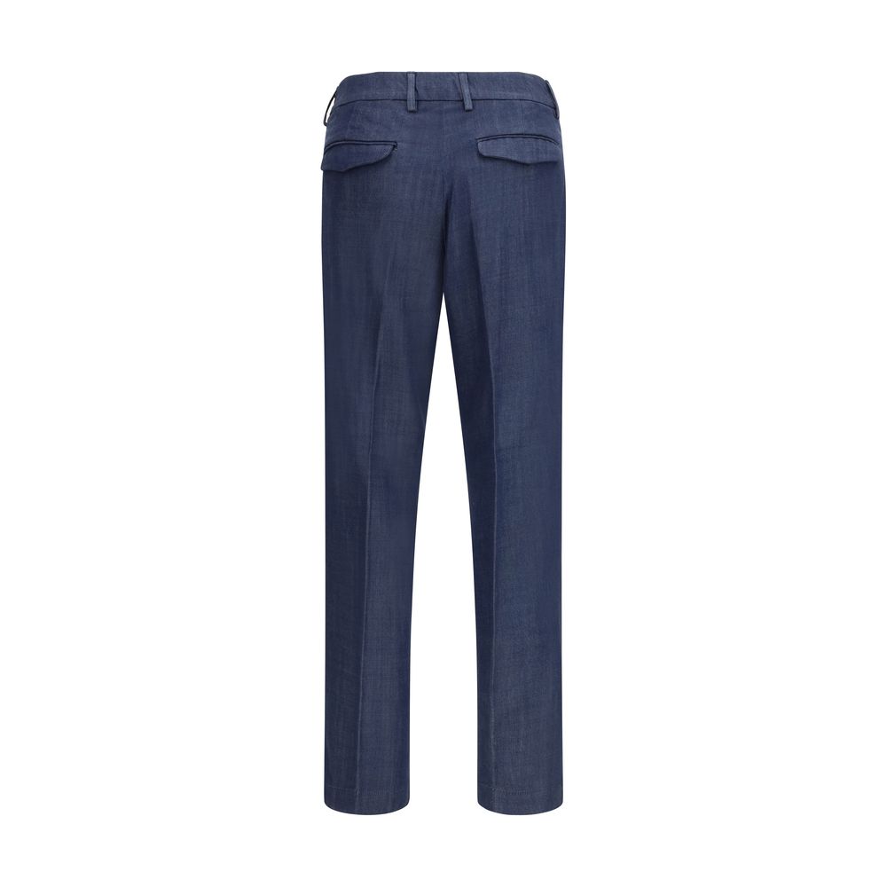 Cruna Blue Tencel Dress Pants - Luxe Marca