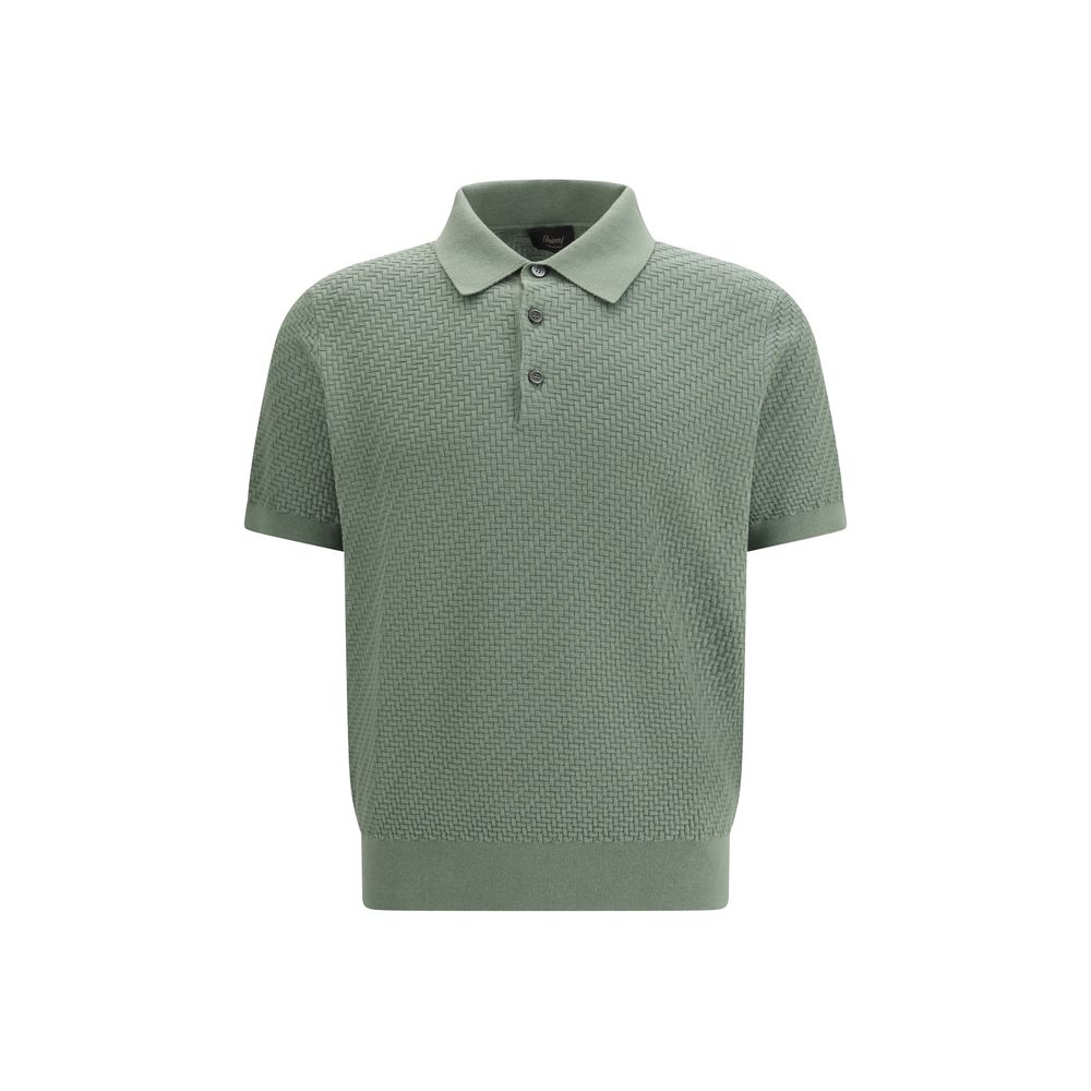 Brioni Bicolor Cotton Polo Shirt - Luxe Marca