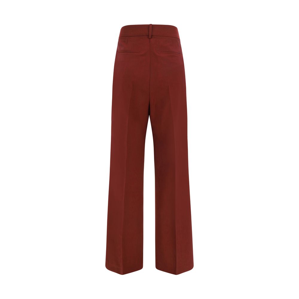 Rohe Multicolor Polyester Flared Pants - Luxe Marca
