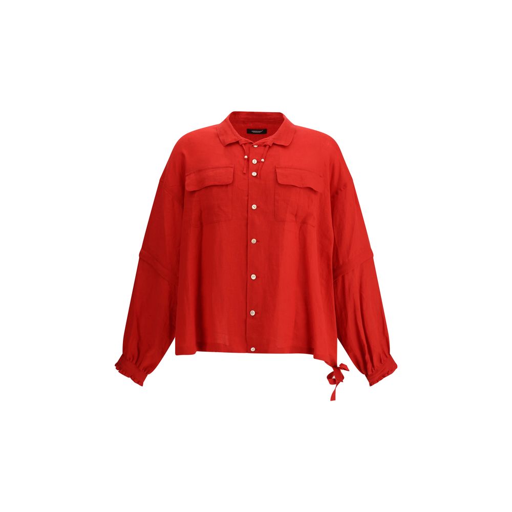 Undercover Multicolor Linen Dress Shirt - Luxe Marca