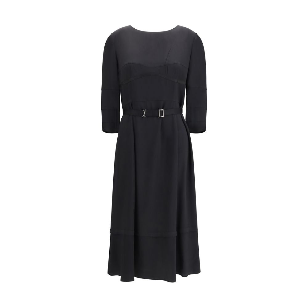 Prada Black Wool Casual Dress - Luxe Marca