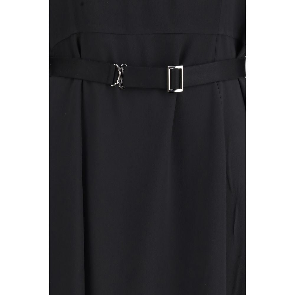 Prada Black Wool Casual Dress - Luxe Marca
