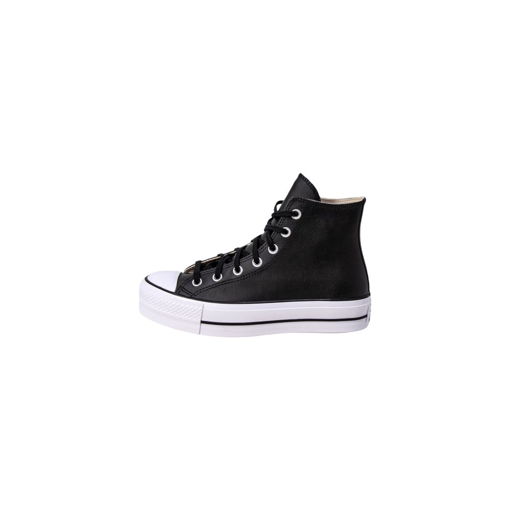 Converse Black Polyethylene Platform Sneakers - Luxe Marca