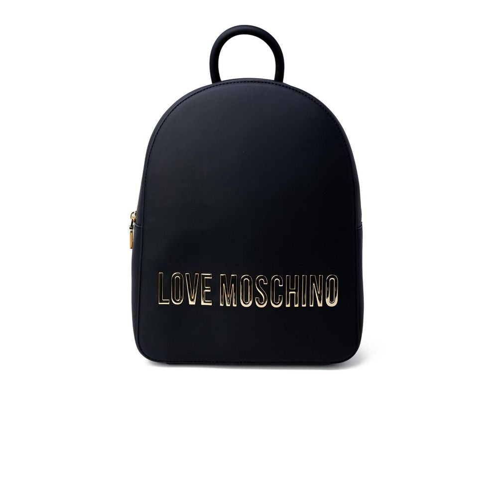 Love Moschino Black Polyethylene Backpack - Luxe Marca