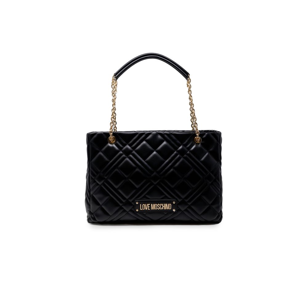 Love Moschino Black Polyethylene Handbag - Luxe Marca