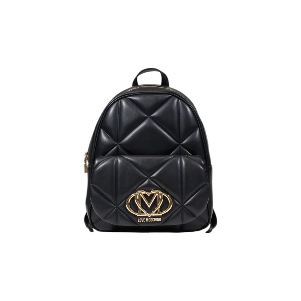 Love Moschino Black Polyethylene Backpack - Luxe Marca