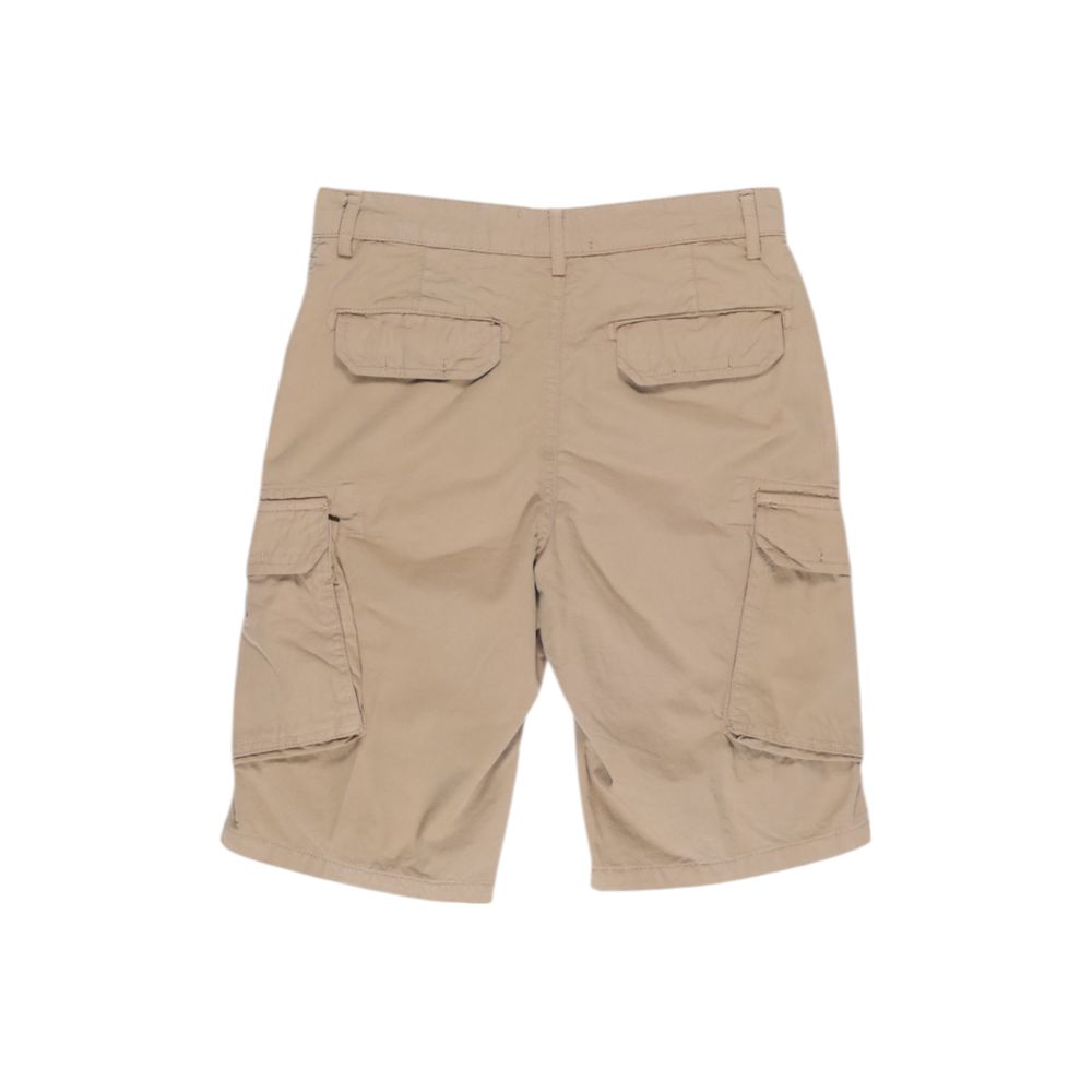 Lyle & Scott Beige Cotton Bermuda Shorts - Luxe Marca