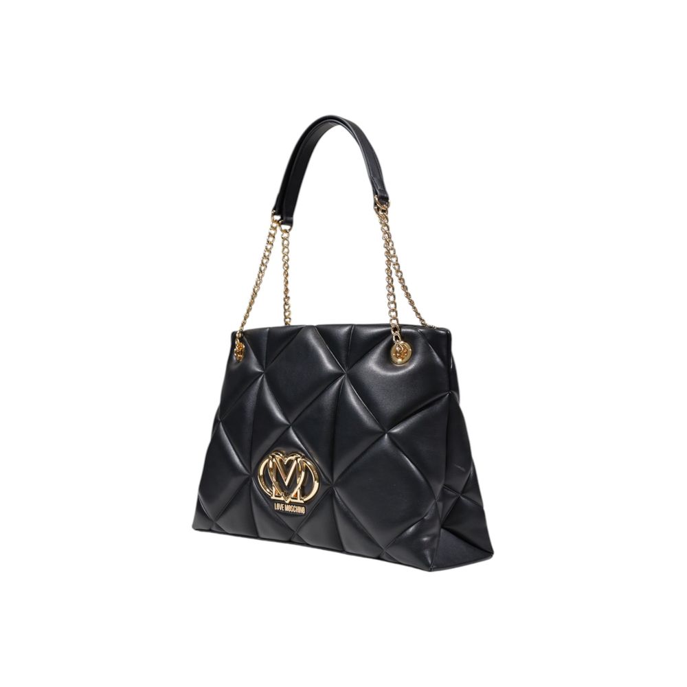 Love Moschino Black Polyethylene Handbag - Luxe Marca