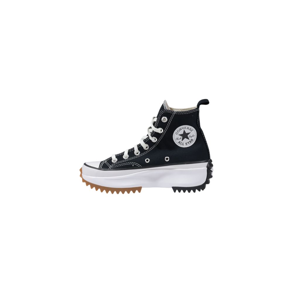 Converse Black And White Fabric Chunky Sneakers - Luxe Marca