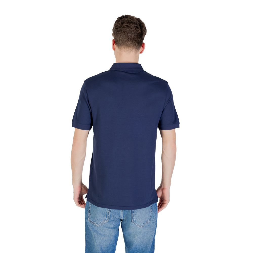 Lyle & Scott Blue Cotton Polo Shirt - Luxe Marca