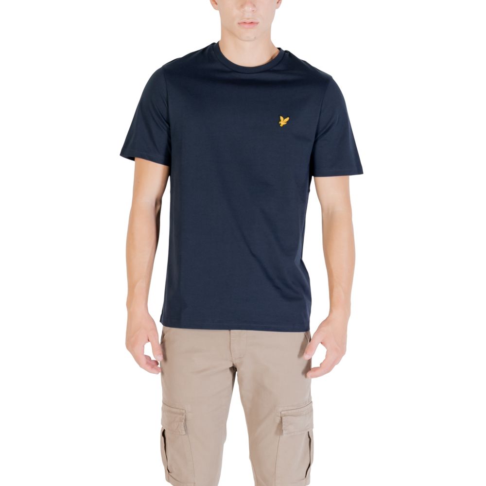 Lyle & Scott Blue Cotton T-Shirt - Luxe Marca