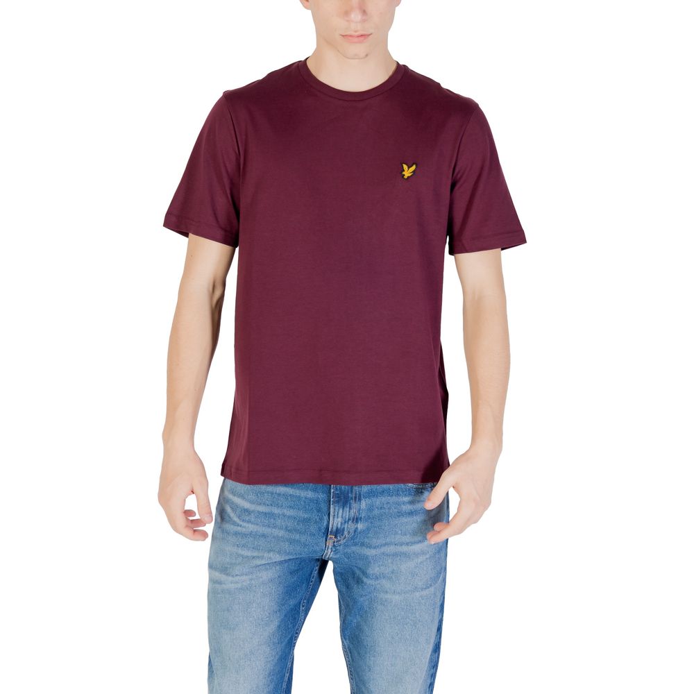 Lyle & Scott Bordeaux Cotton T-Shirt - Luxe Marca