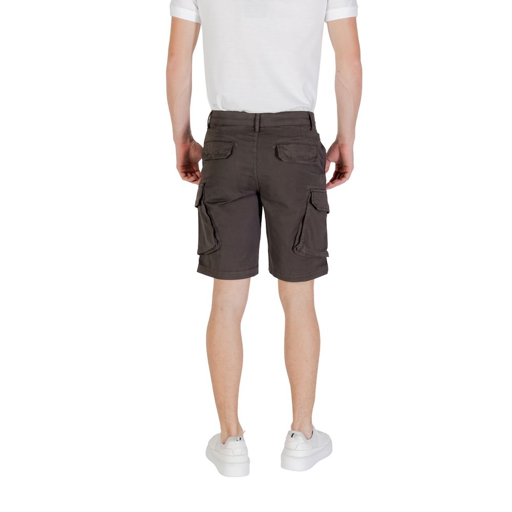 Lyle & Scott Gray Cotton Bermuda Shorts - Luxe Marca