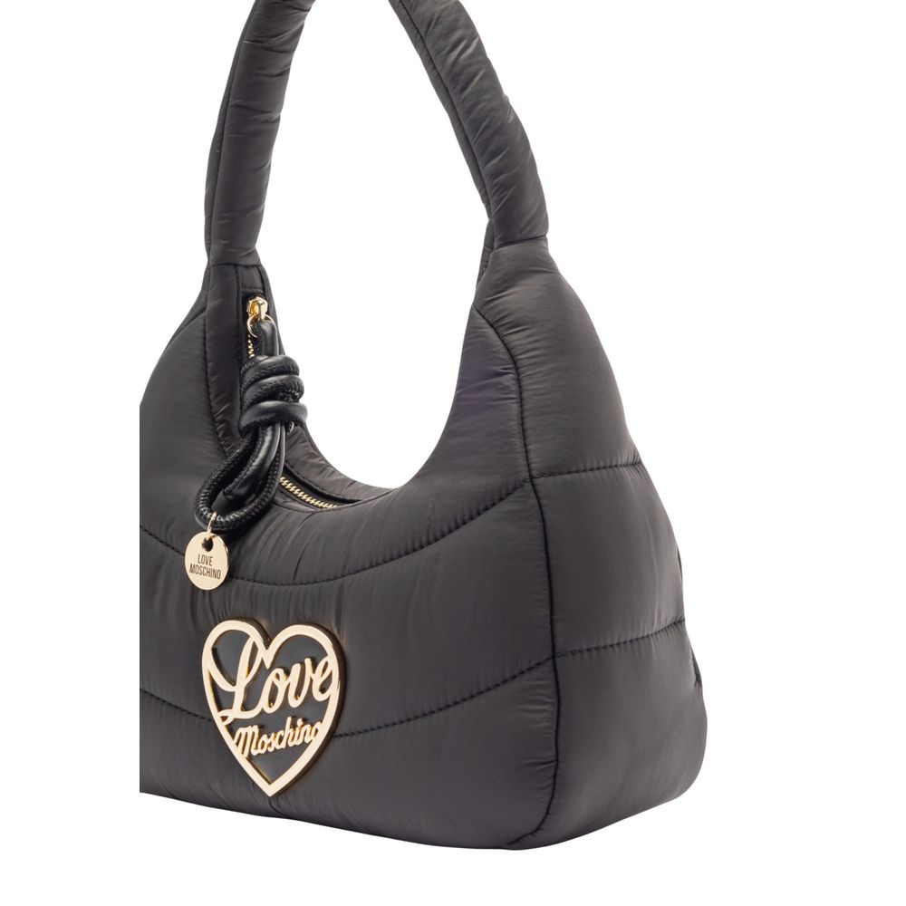Love Moschino Black Nylon Handbag - Luxe Marca