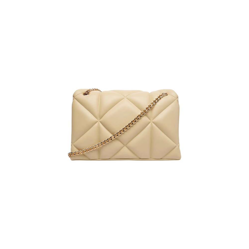Love Moschino Beige Artificial Leather Handbag - Luxe Marca