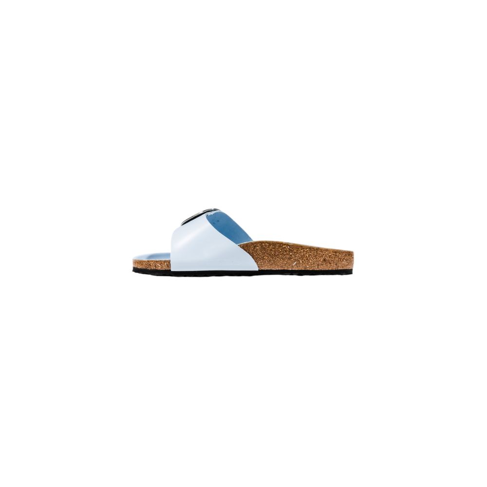 Birkenstock Blue Artificial Leather Flat Sandals - Luxe Marca