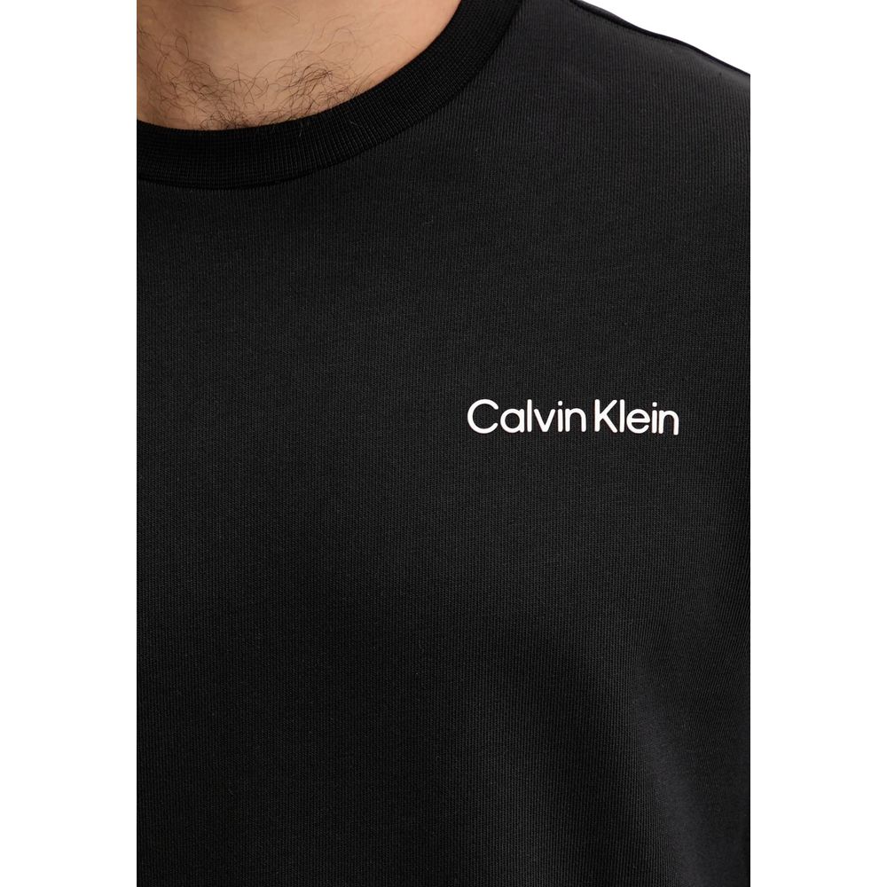 Calvin Klein Sport Black Cotton Sweatshirt - Luxe Marca