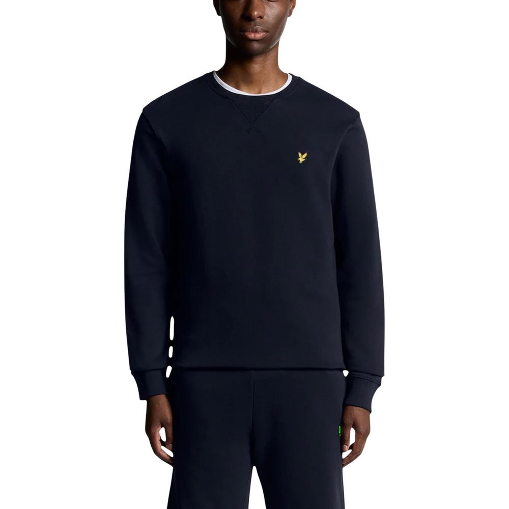 Lyle & Scott Blue Cotton Sweatshirt - Luxe Marca