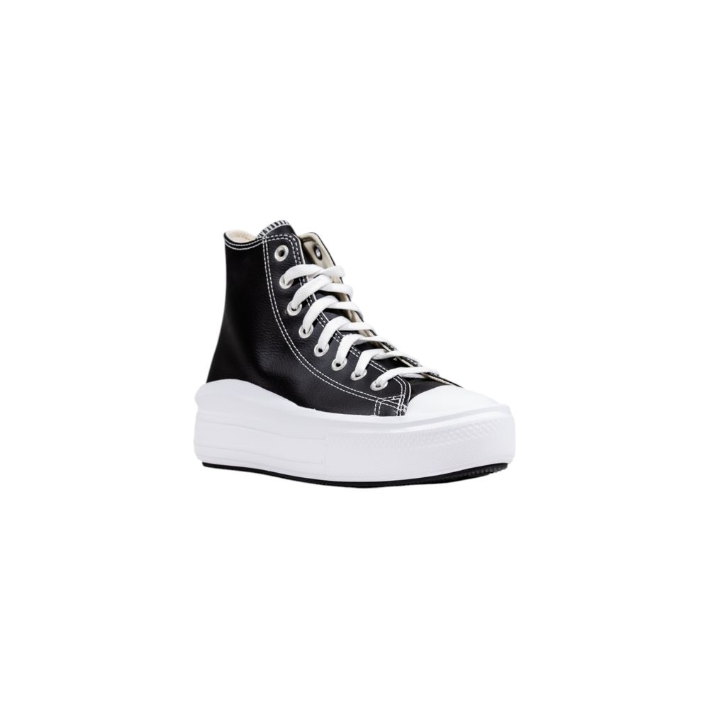 Converse Black Synthetic Platform Sneakers - Luxe Marca