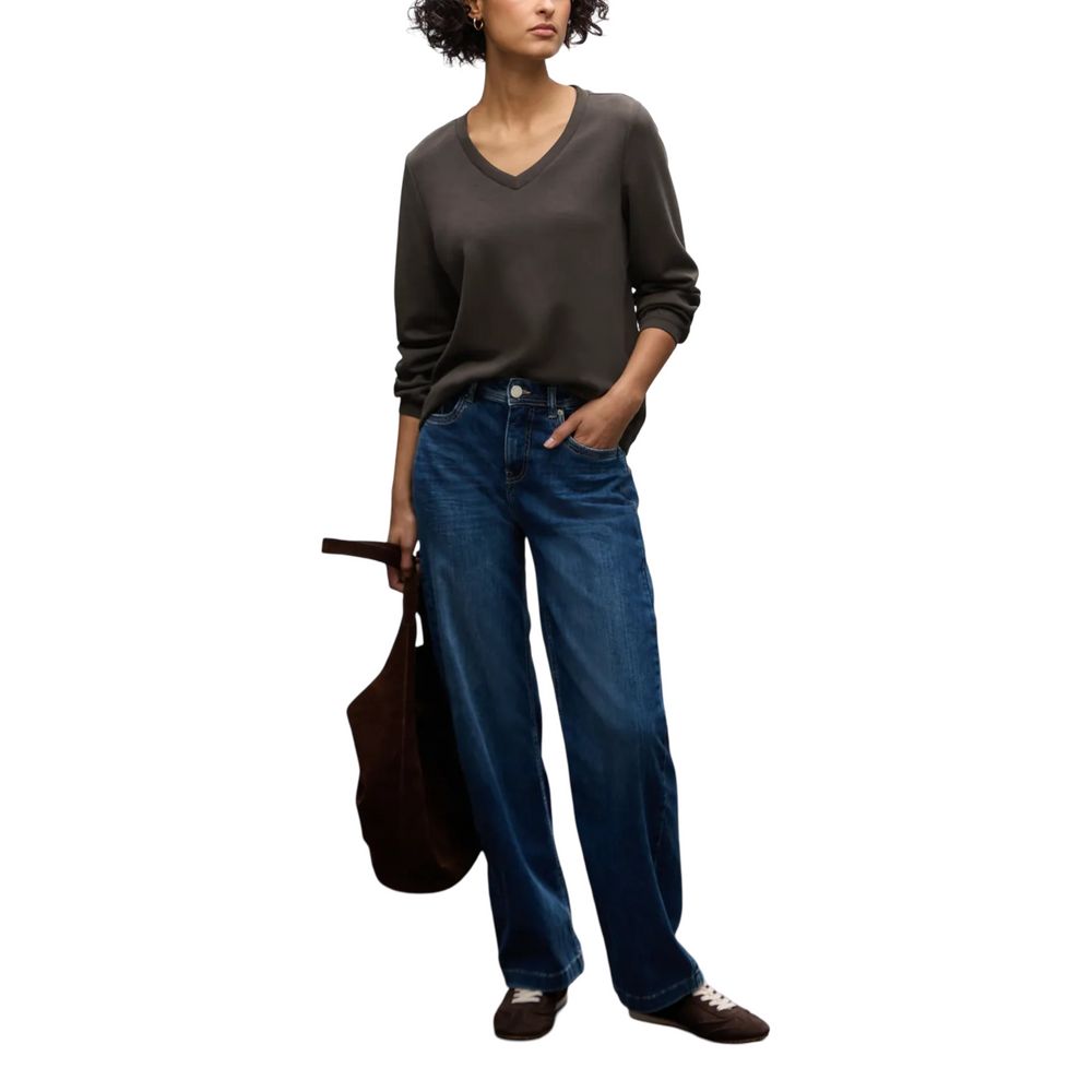 Street One Brown Modal Sweatshirt - Luxe Marca