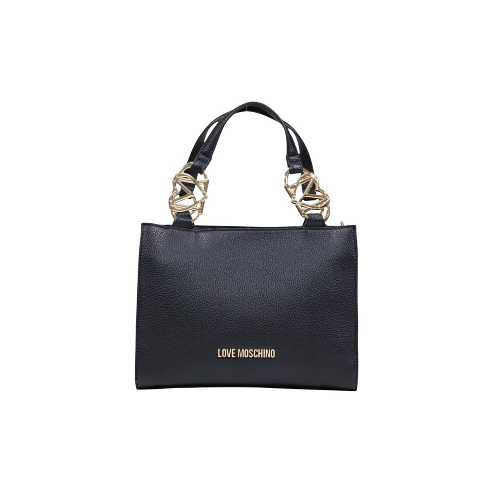 Love Moschino Black Polyethylene Handbag - Luxe Marca