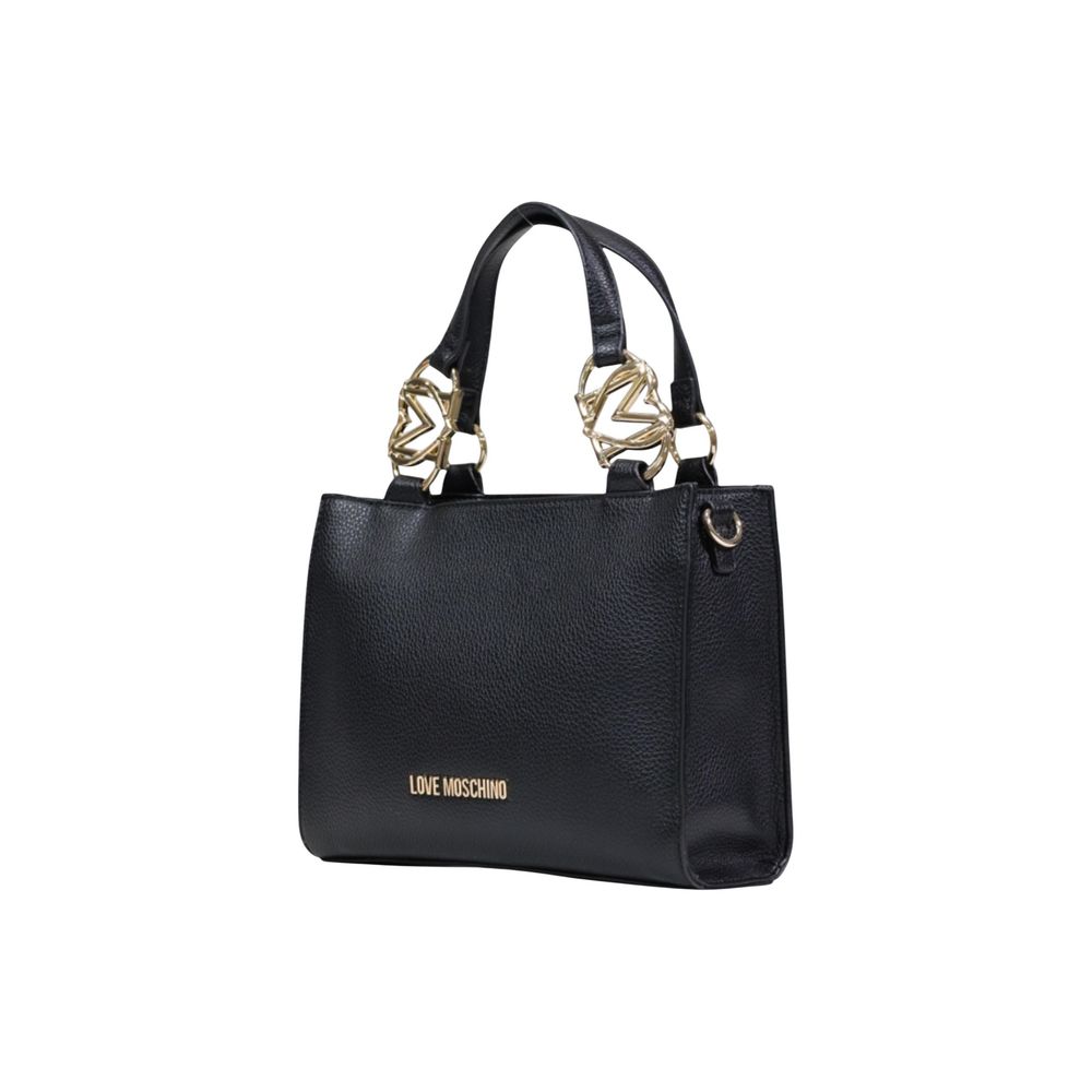 Love Moschino Black Polyethylene Handbag - Luxe Marca