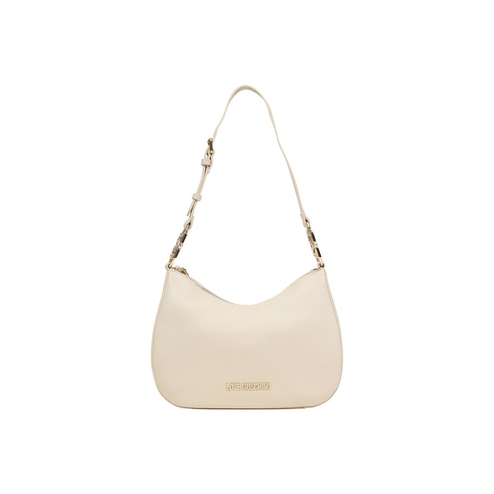 Love Moschino Beige Polyethylene Handbag - Luxe Marca