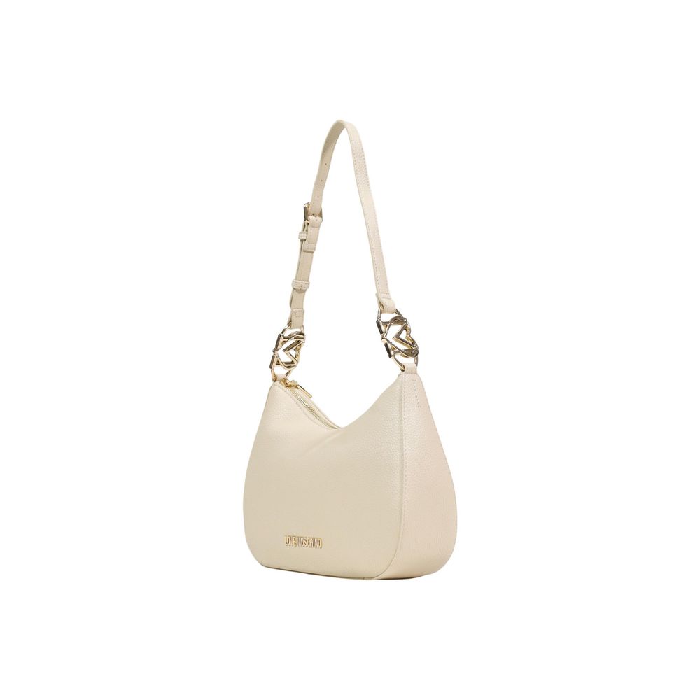 Love Moschino Beige Polyethylene Handbag - Luxe Marca