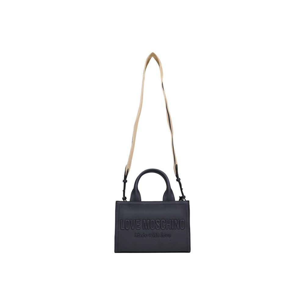 Love Moschino Black Polyethylene Handbag - Luxe Marca