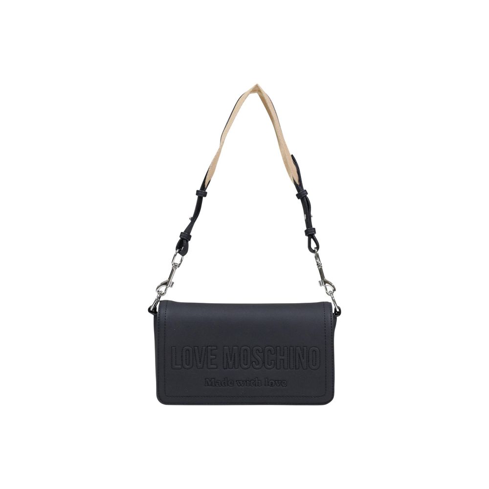 Love Moschino Black Polyethylene Handbag - Luxe Marca