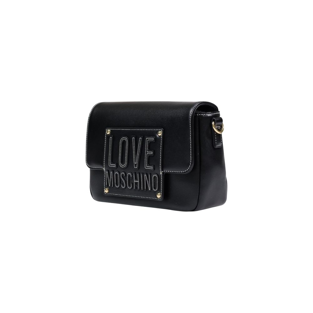 Love Moschino Black Polyethylene Handbag - Luxe Marca